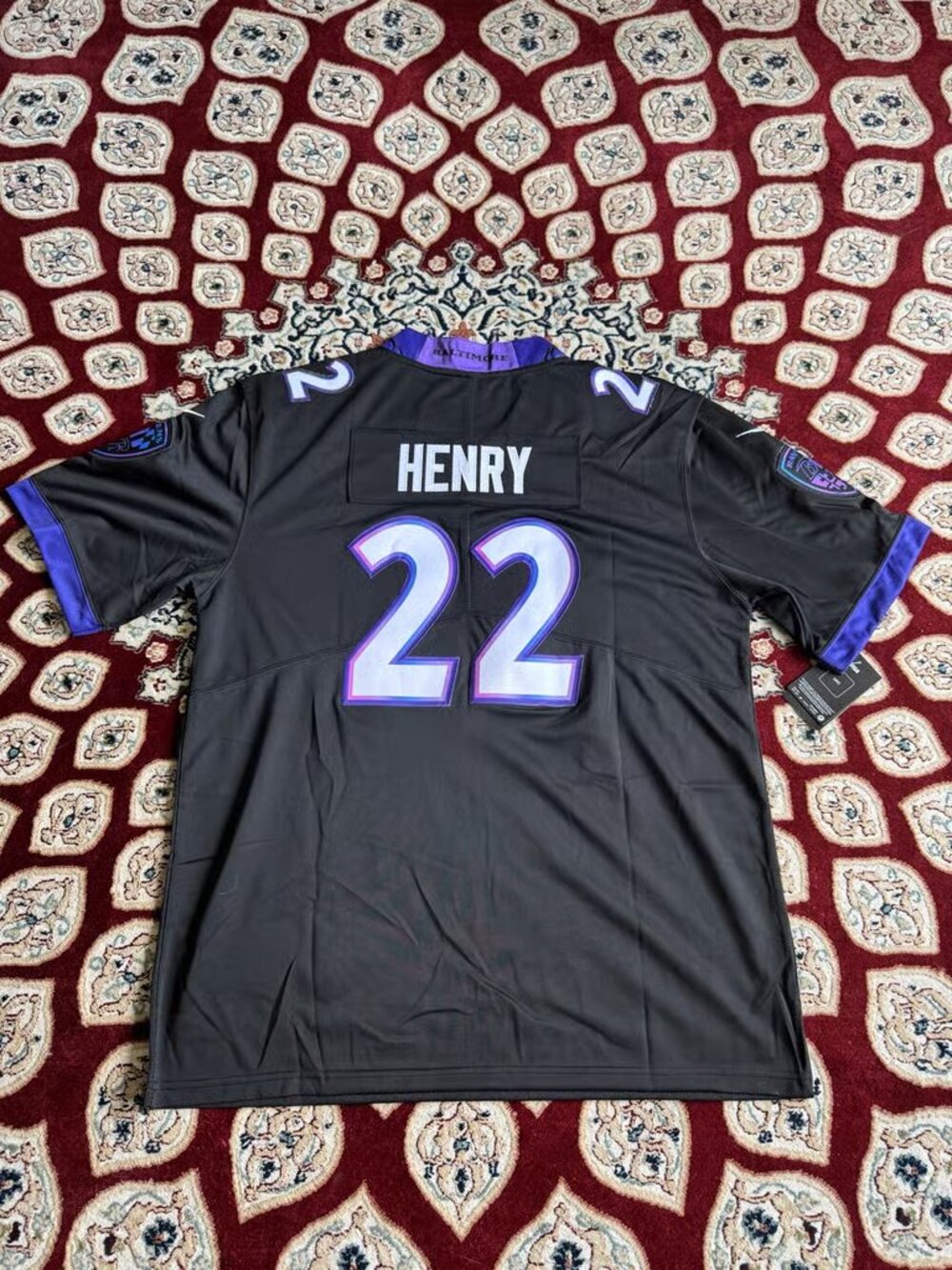 Derrick Henry  Black Stitched Jersey Vapor